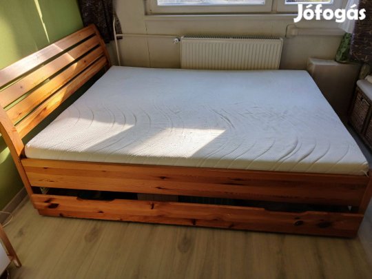 Tömör fa franciaágy eladó