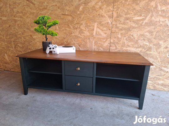 Tömör fenyő TV-állvány