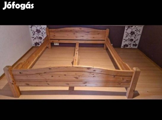Tömör fenyő ágykeret
