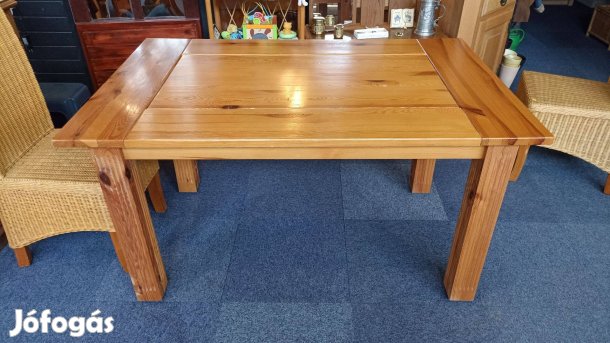 Tömör fenyő étkezőasztal eladó