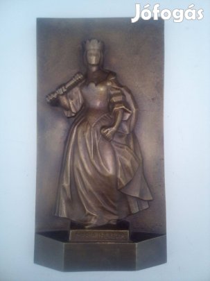 Tömör réz falikép