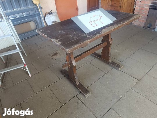 Tömörfa asztal (zozizo)