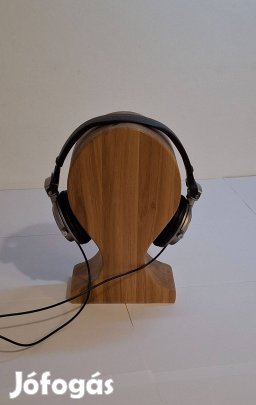 Tömörfa asztali fejhallgató tartó