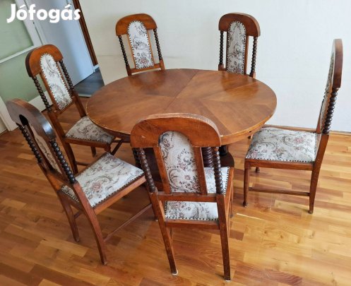 Tömörfa étkező garnitúra