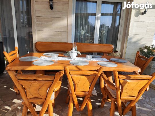 Tömörfa kerti bútor!