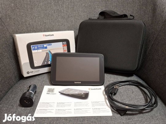 Tomtom Go Classic 6" 2nd GPS navigáció (Teljes EU Térkép)