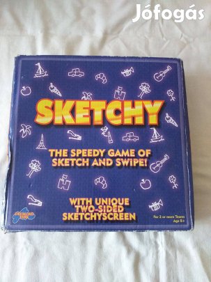 Tomy Sketchy rajzolós társasjáték (angol nyelvű!)