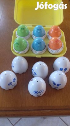 Tomy nevető tojások bébi játék