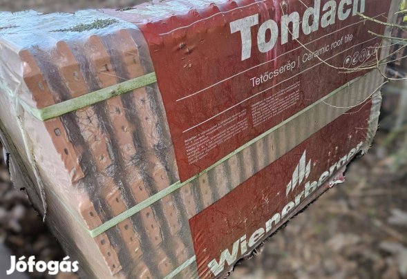 Tondach Kékes ívesvágású natur téglavörös cserép