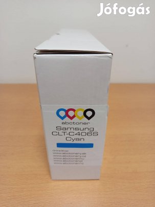 Toner: Samsung CLT-C406S, lézertoner