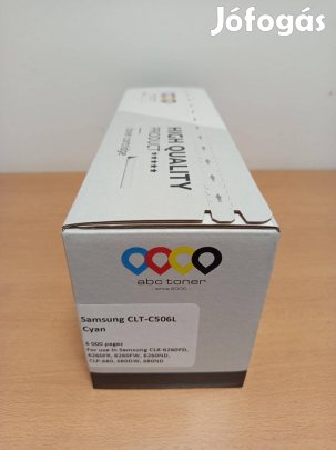 Toner: Samsung CLT-C506L, lézertoner