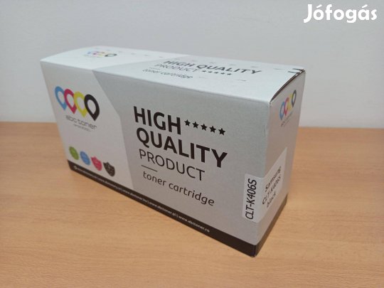 Toner: Samsung CLT-K406S, lézertoner