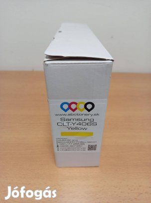 Toner: Samsung-CLT-Y406S, lézertoner