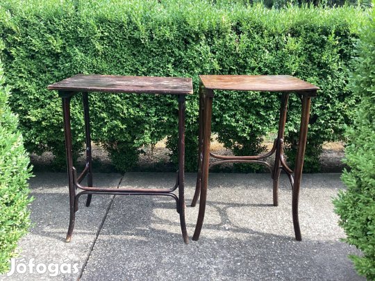 Tonett, thonet asztal 2db