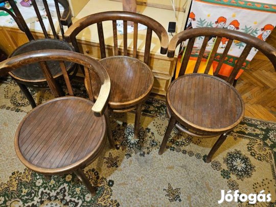 Tonett székek, 4 darab egyben eladó