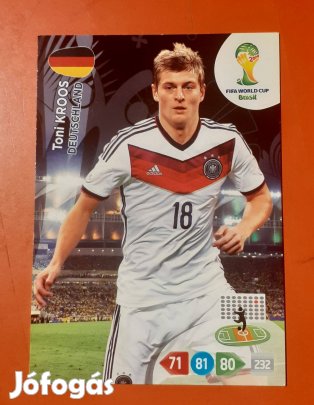 Toni Kroos Panini World cup Brasil 2014 focis kártya