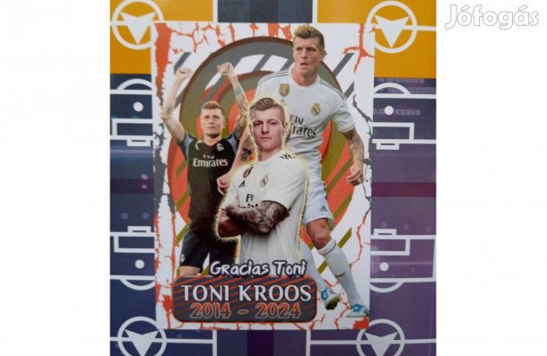 Toni Kroos (Real Madrid) szurkolói focis kártya