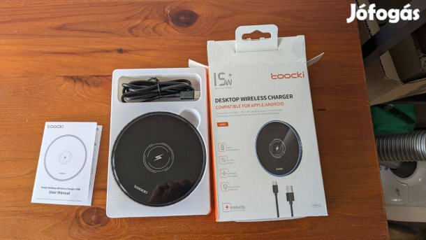 Toocki vezeték nélküli töltő 15W