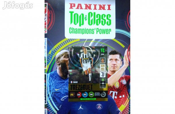 Top Class 2021-2022 Adrenalyn David Trezeguet Legend kártya