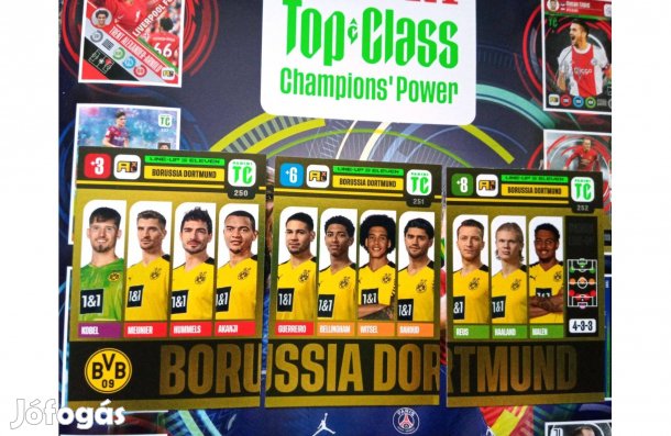 Top Class 2021-2022 Adrenalyn XL Dortmund Eleven sor