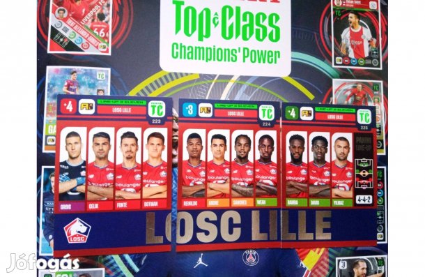 Top Class 2021-2022 Adrenalyn XL Lille Eleven sor