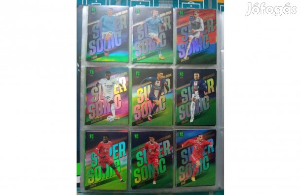 Top Class 2023 Super Sonic focis kártya