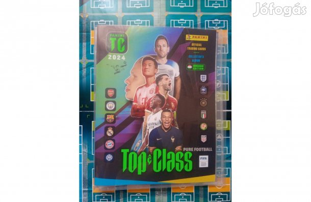 Top Class 2024 Teljes focis Album 270 db kártya Spanyol sorral