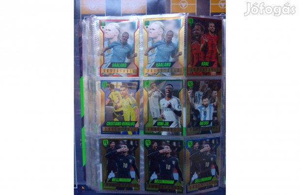 Top Class 2025 Színes Unbeatable focis kártya