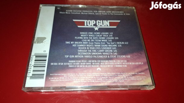 Top Gun Soundtrack Cd 1986
