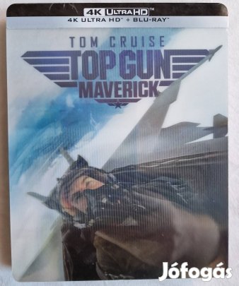 Top Gun: Maverick (4K UHD és BD) lentikuláris steelbook blu-ray