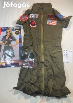 Top Gun jelmez, női pilóta jelmez, új M388