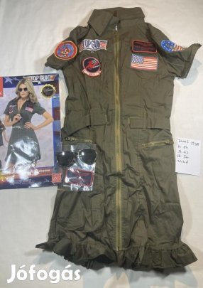 Top Gun jelmez, női pilóta jelmez, új M388