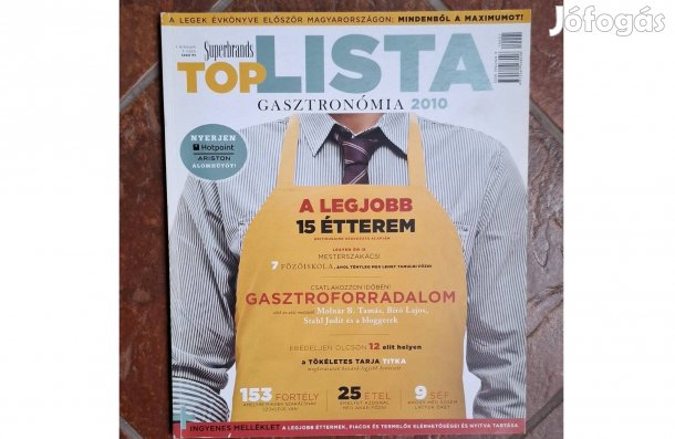 Top Lista Gasztronómia 2010