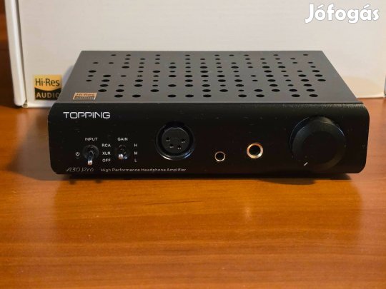Topping A30 Pro fejhallgató erősítő