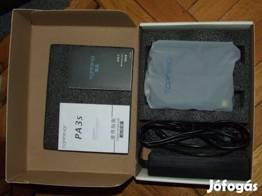 Topping PA3s sztereo erősítő