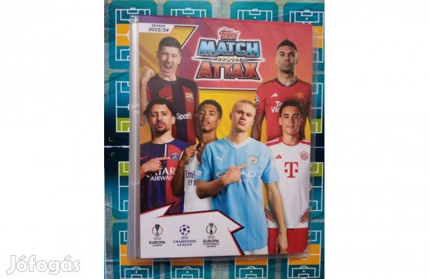 Topps Match Attax 2023-2024 kártyatartó album