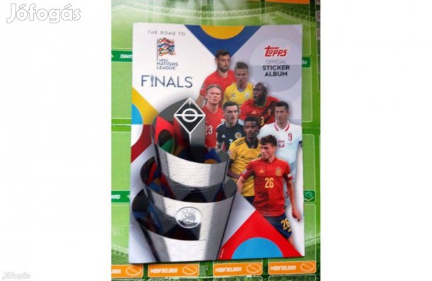 Topps Road to UEFA Nations League Finals 2022-2023 matricás album