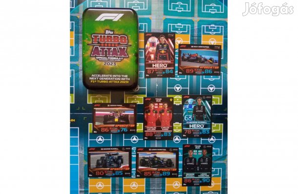Topps Turbo Attax Formula 1 2023 kártya