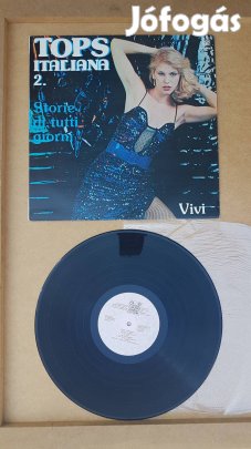 Tops Italiana 2. Vivi LBG 840425 Vinyl LP hanglemez bakelit lemez