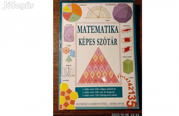 Tori Large Matematika képes szótár Jó Állapotú Könyv, Akár Ajándékozh