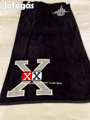 Torino téli olimpia limitált kiadású törölköző - új