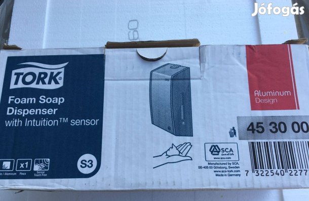 Tork 45 30 00 habszappan adagoló /új, dobozban/