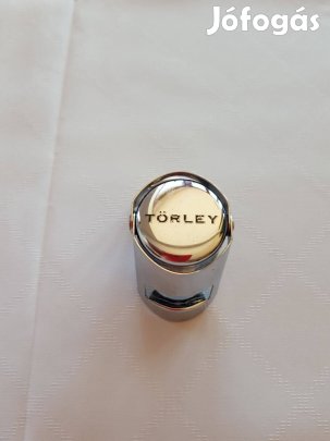 Törley pezsgőzáró díszkupak krómozott