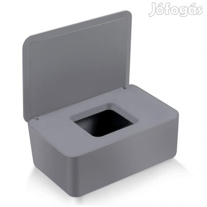Törlőkendő doboz szürke, OUTLET termék