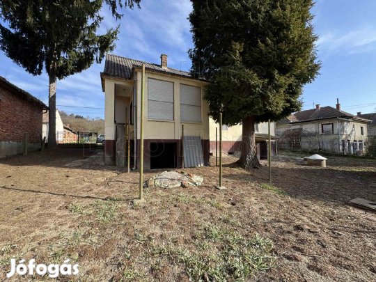 Tornyiszentmiklóson lehetőségekkel teli, nagy telkes családi ház a