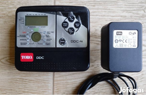 Toro DDC 4 csatornás öntözővezérlő