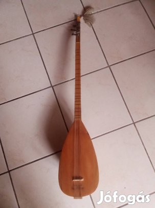 Török baglama (Izmirben készült, bélyegzővel ellátott!)