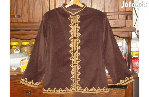 Török bársony tavaszi-őszi kabát, kaftán 42-44-es - Új