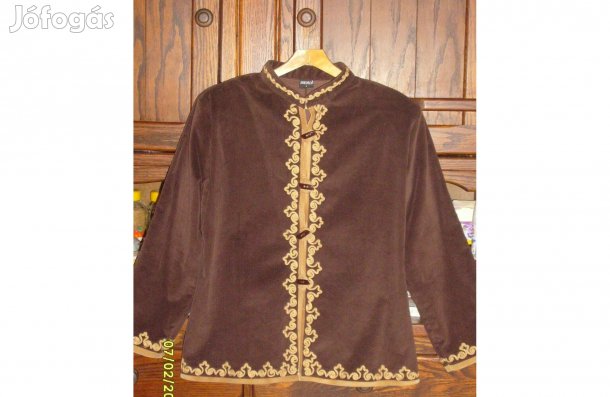 Török bársony tavaszi-őszi kabát, kaftán 42-44-es - Új