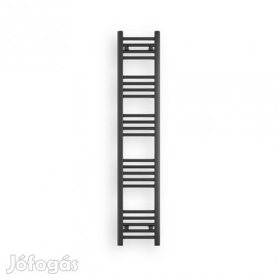 Törölközőszárító radiátor 30 x 150 cm - Nero Italia (fekete)